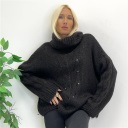 maglione collo ad anello tracy